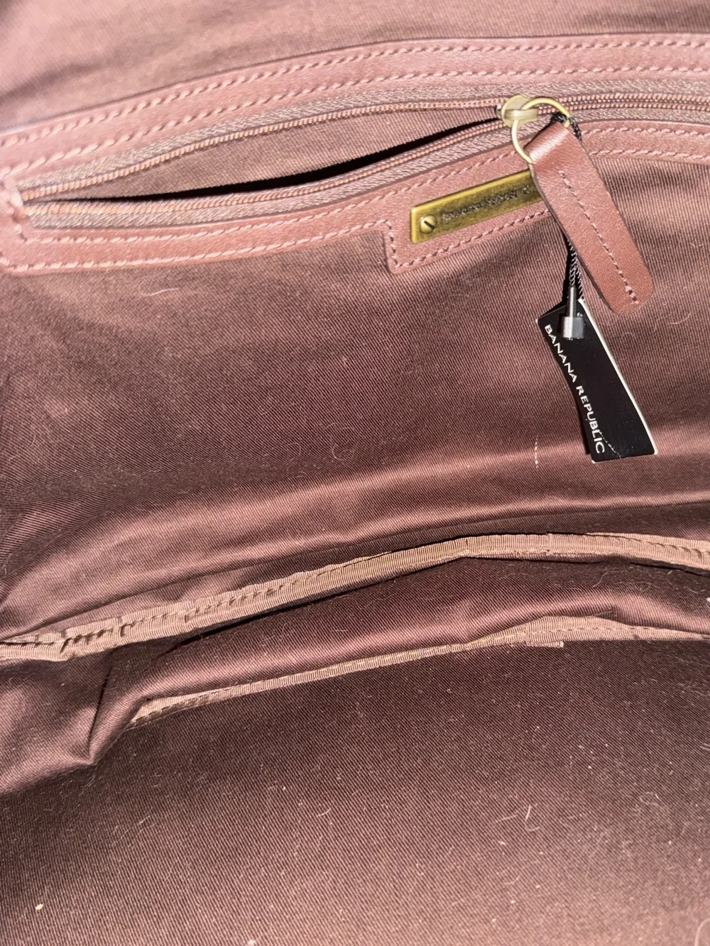 Banana Republic Canvas Weekender Duffel Bag - Brown